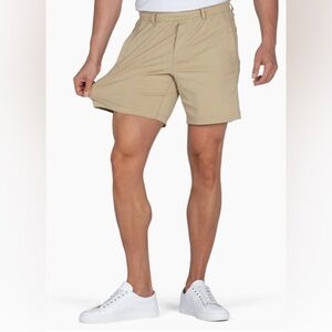 Birddogs Shorts Lined Classic Khaki 2XLT 8”Inseam Lounge Athletic Athleisure